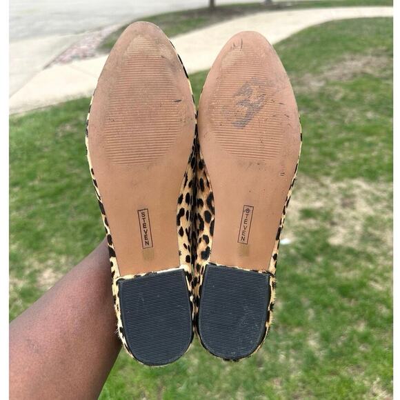 Steve Madden Women's Brown and Tan Animal Print Loafer Flats Size 10 Shoes - Picture 12 of 17